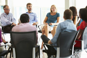 Team Besprechung im ebz