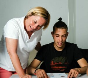 Lerntraining für junge Geglüchtete